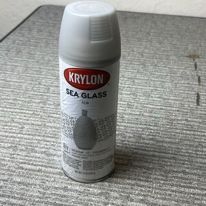 New Krylon Sea Glass Ice Spray Paint 12 oz Semi-Translucent Frosted Finish‎